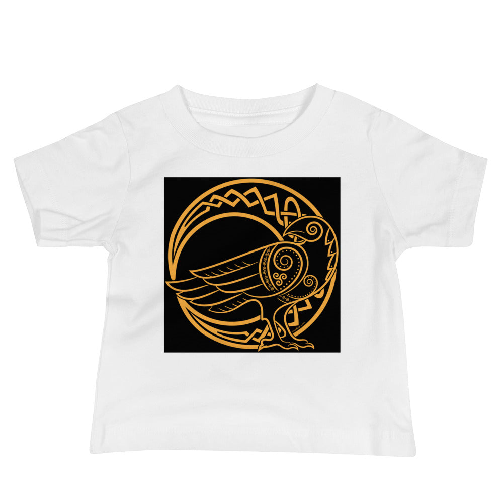 Baby Jersey Tee - Odin's Crow on a Crescent Moon