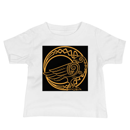 Baby Jersey Tee - Odin's Crow on a Crescent Moon