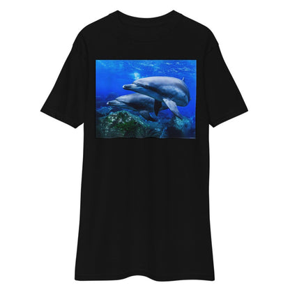 Premium Heavyweight Tee - Dolphin Formation