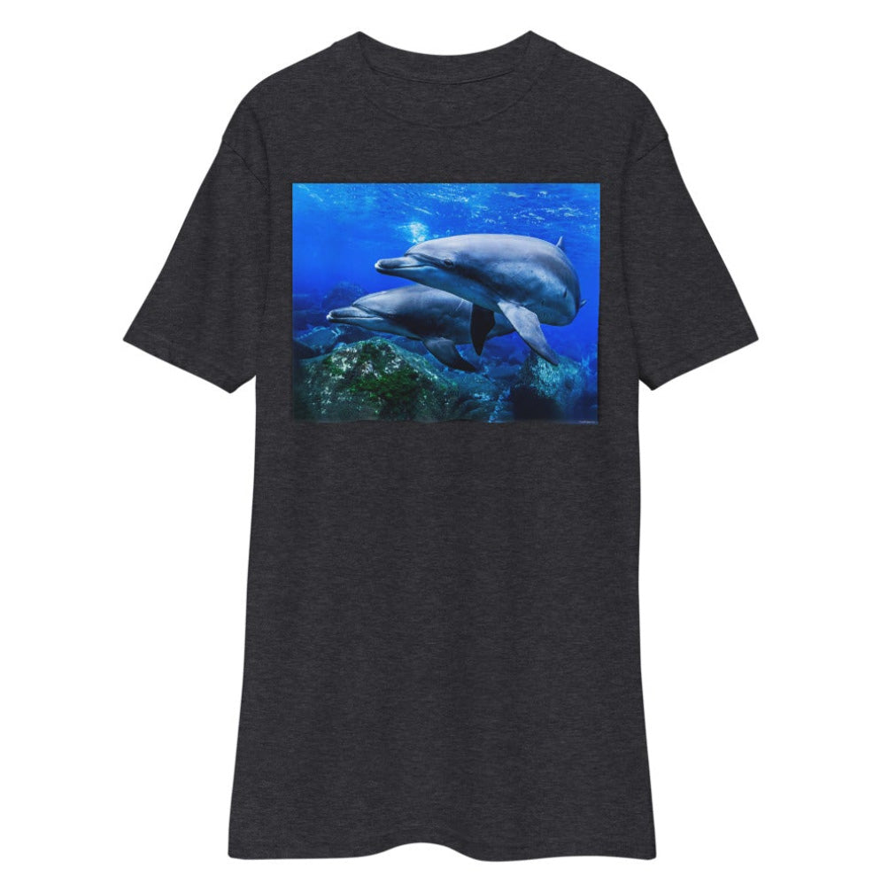 Premium Heavyweight Tee - Dolphin Formation