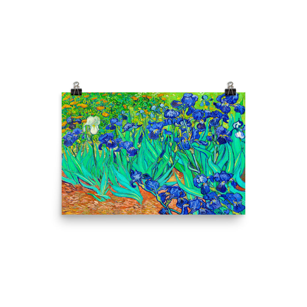 Beautiful Gicleé Poster - van Gogh's "Irises"