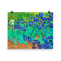 Beautiful Gicleé Poster - van Gogh's "Irises"