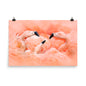 Beautiful Gicleé Poster - Pink Flamingos