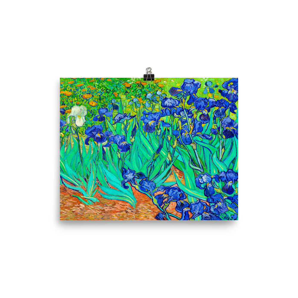 Beautiful Gicleé Poster - van Gogh's "Irises"