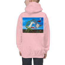 Load image into Gallery viewer, Premium Hoodie - Just BACK: Dali Rabbit
