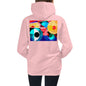Premium Hoodie - Just BACK: Abstract Red Eye