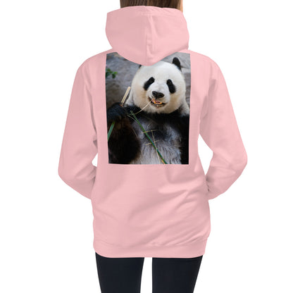 Premium Hoodie - BACK Print: Happy Panda