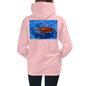 Premium Hoodie - BACK Print: Sea Turtle in Blue Water