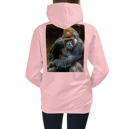 Premium Hoodie - BACK Print: Wanna Wrestle?