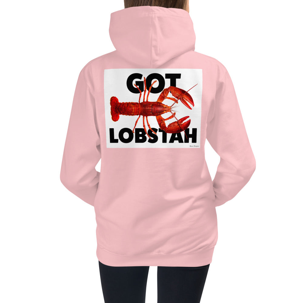 Premium Hoodie - BACK Print: Got Lobstah!