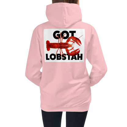 Premium Hoodie - BACK Print: Got Lobstah!