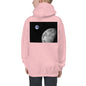 Premium Hoodie - BACK Print: NASA Photo: Earth & Moon from Space