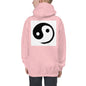 Premium Hoodie - BACK Print: Ink Brush Yin & Yang