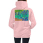 Premium Hoodie - BACK Print: van Gogh: Irises