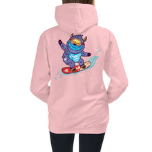 Load image into Gallery viewer, Premium Youth Hoodie: Print on the BACK - Yeti Shredding It!
