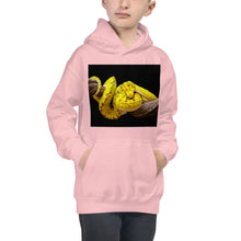 Load image into Gallery viewer, Premium Hoodie - FRONT Print: Yellow Green Tree Python
