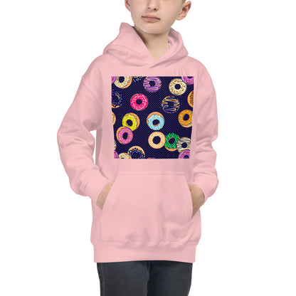 Premium Hoodie - FRONT Print: Raining Donuts