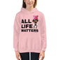 Premium Hoodie - Just FRONT: All Life Matters!
