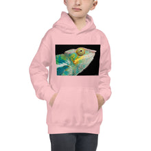 Load image into Gallery viewer, Premium Hoodie - FRONT Print: Chameleon Close up
