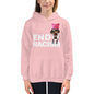 Premium Hoodie - FRONT Print: END RACISM