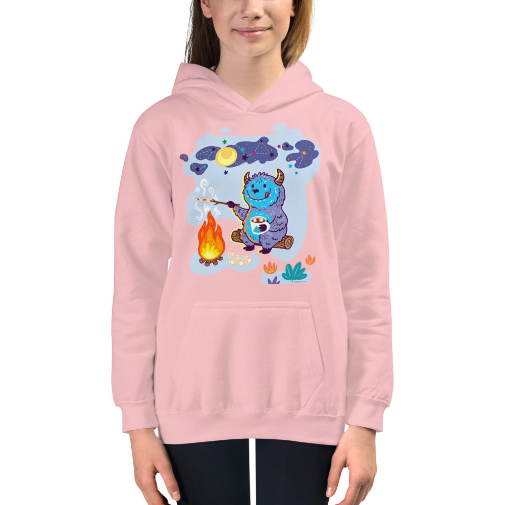 Premium Hoodie - Yeti Campfire