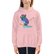 Load image into Gallery viewer, Premium Youth Hoodie - Yeti Lift Off!
