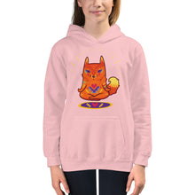 Load image into Gallery viewer, Premium Youth Hoodie - Enlightened Hygge Fox
