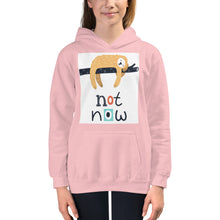 Load image into Gallery viewer, Premium Youth Hoodie - Not Now!
