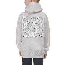 Load image into Gallery viewer, Premium Hoodie - Just BACK: Funny Monsters

