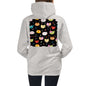 Premium Hoodie - BACK Print: Cat Faces