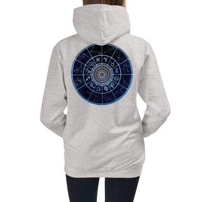 Premium Hoodie - BACK Print: Astrological Star Circle