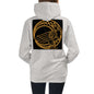Premium Hoodie - BACK Print: Odin's Crow on a Crescent Moon
