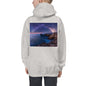 Premium Hoodie - BACK Print: The Milky Way Over a Rocky Bay