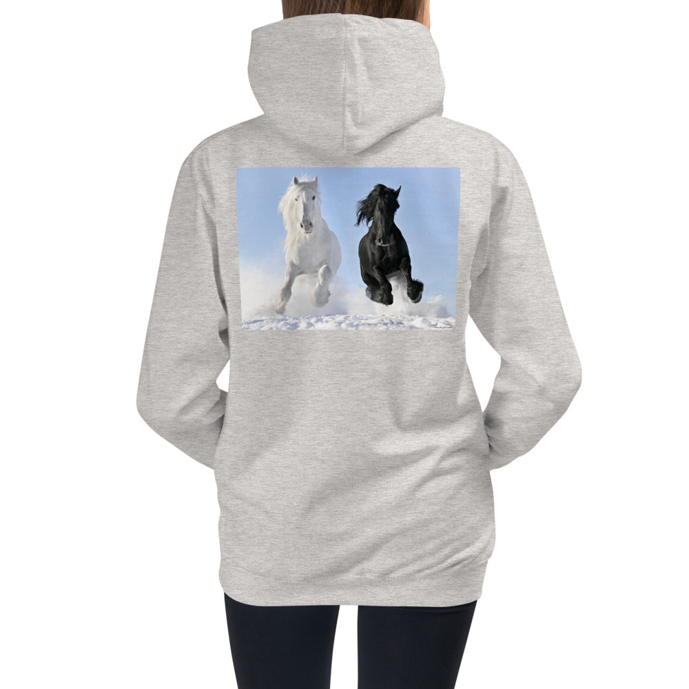 Premium Hoodie - BACK Print: Born to Run