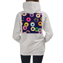 Load image into Gallery viewer, Premium Hoodie - BACK Print: Raining Donuts
