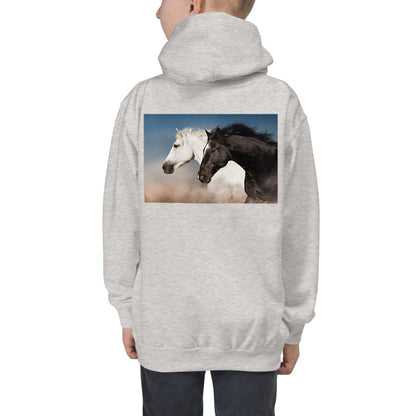 Premium Hoodie - BACK Print: Born Free
