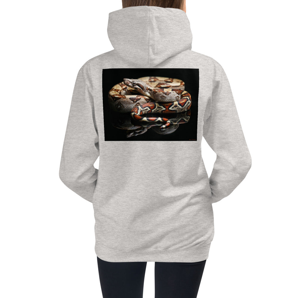 Premium Hoodie - BACK Print: Boa