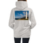 Premium Hoodie - BACK Print: North Point Light House: Hawaii