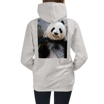 Premium Hoodie - BACK Print: Happy Panda