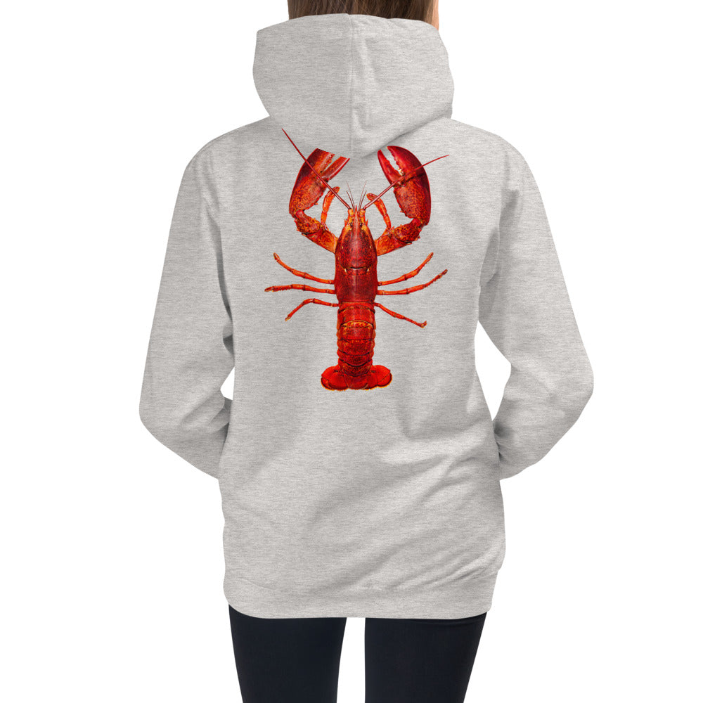 Premium Hoodie - BACK Print: Big Lobster