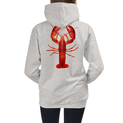 Premium Hoodie - BACK Print: Big Lobster