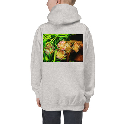 Premium Hoodie - BACK Print: Amazon Discus