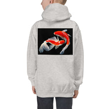Load image into Gallery viewer, Premium Hoodie - BACK Print: Two Koi
