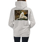 Premium Hoodie - BACK Print: Howling Wolf