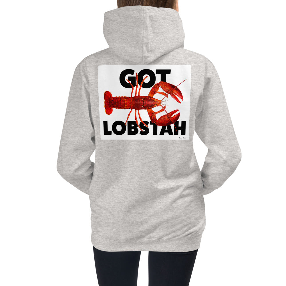Premium Hoodie - BACK Print: Got Lobstah!