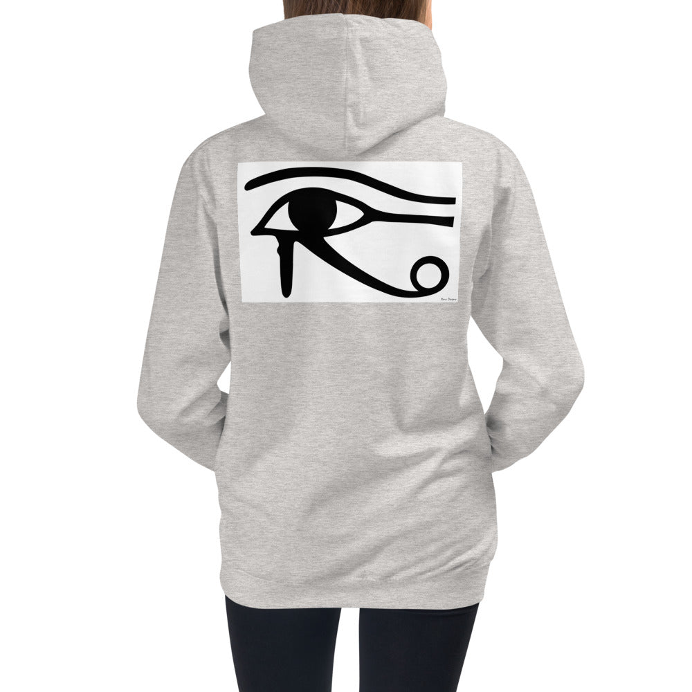 Premium Hoodie - BACK Print: Eye of Horus