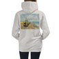 Premium Hoodie - BACK Print: van Gogh: Fishing Boats on the Beach