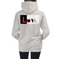 Premium Hoodie - BACK Print: LoVe