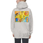 Premium Hoodie - BACK Print: Funny Faces