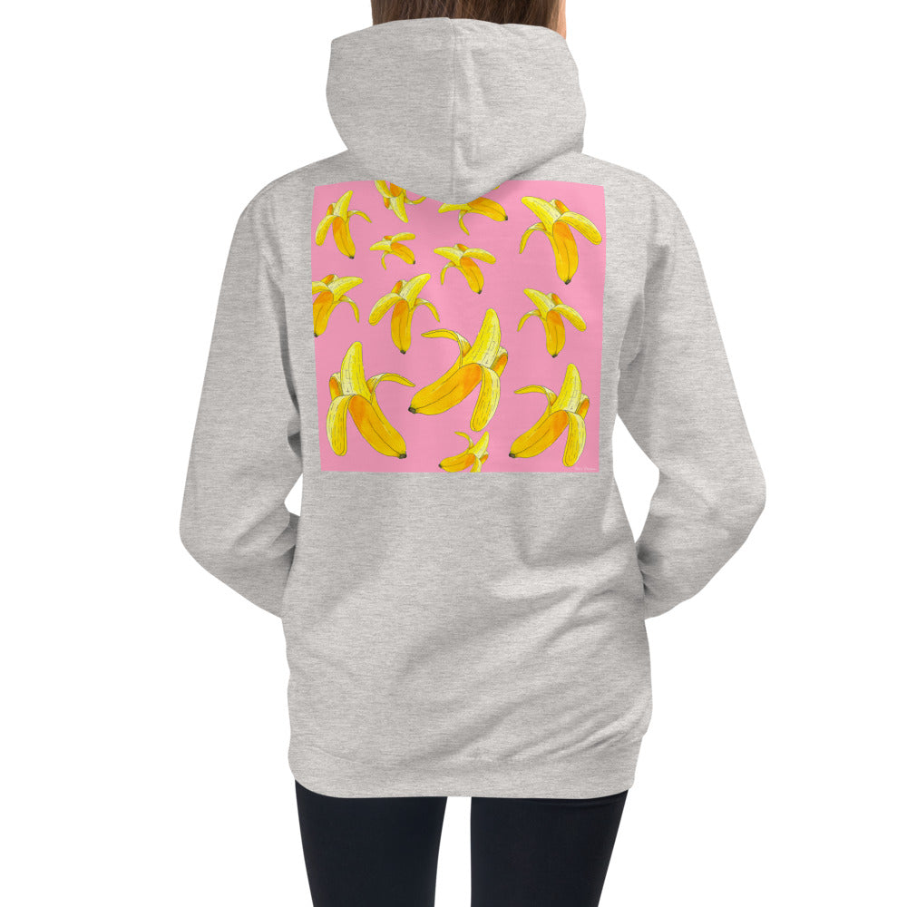 Premium Hoodie - BACK Print: Bananas